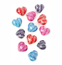 Swahili African Modern Heartbeat Soapstone Keepsake Hearts