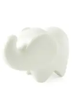 Swahili African Modern Small Natural Soapstone Cherub Elephant