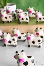 Swahili African Modern Miniature Soapstone Cow