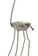 Swahili African Modern Tabletop Recycled Metal Giraffe Planters - Large