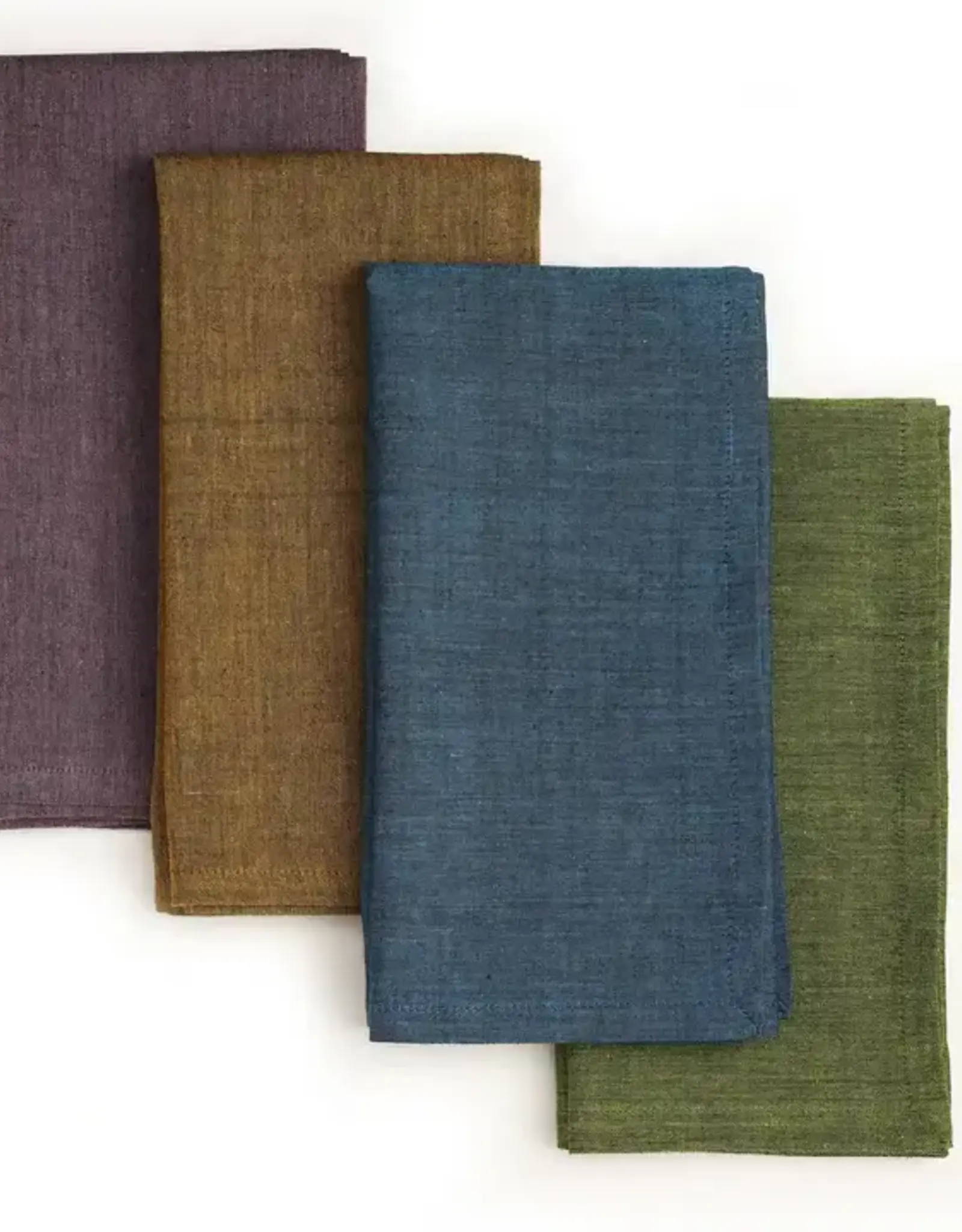Sustainable Threads Gems Handwoven Cotton Napkins - Set of 4