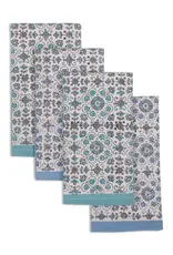 Sustainable Threads Lily Waters Hand Block Cotton Napkins  - Set of 4