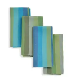 Sustainable Threads Rainfall Handwoven Cotton Napkins - Set of 4