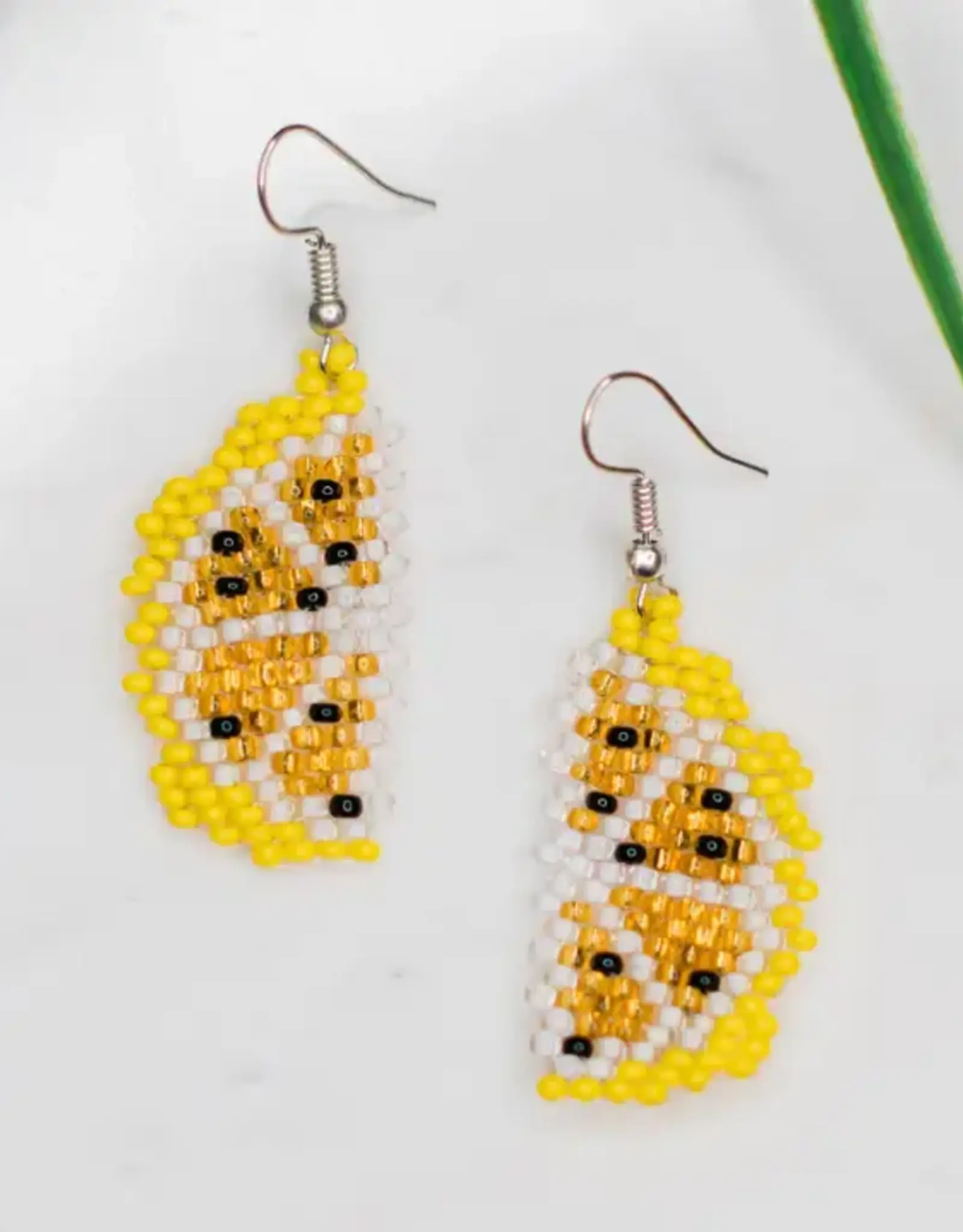 Lucia's Imports Lemon Slice Earrings