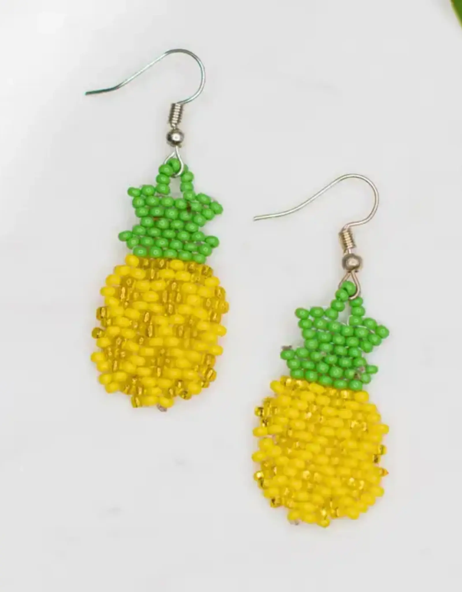 Lucia's Imports Pineapple Earrings