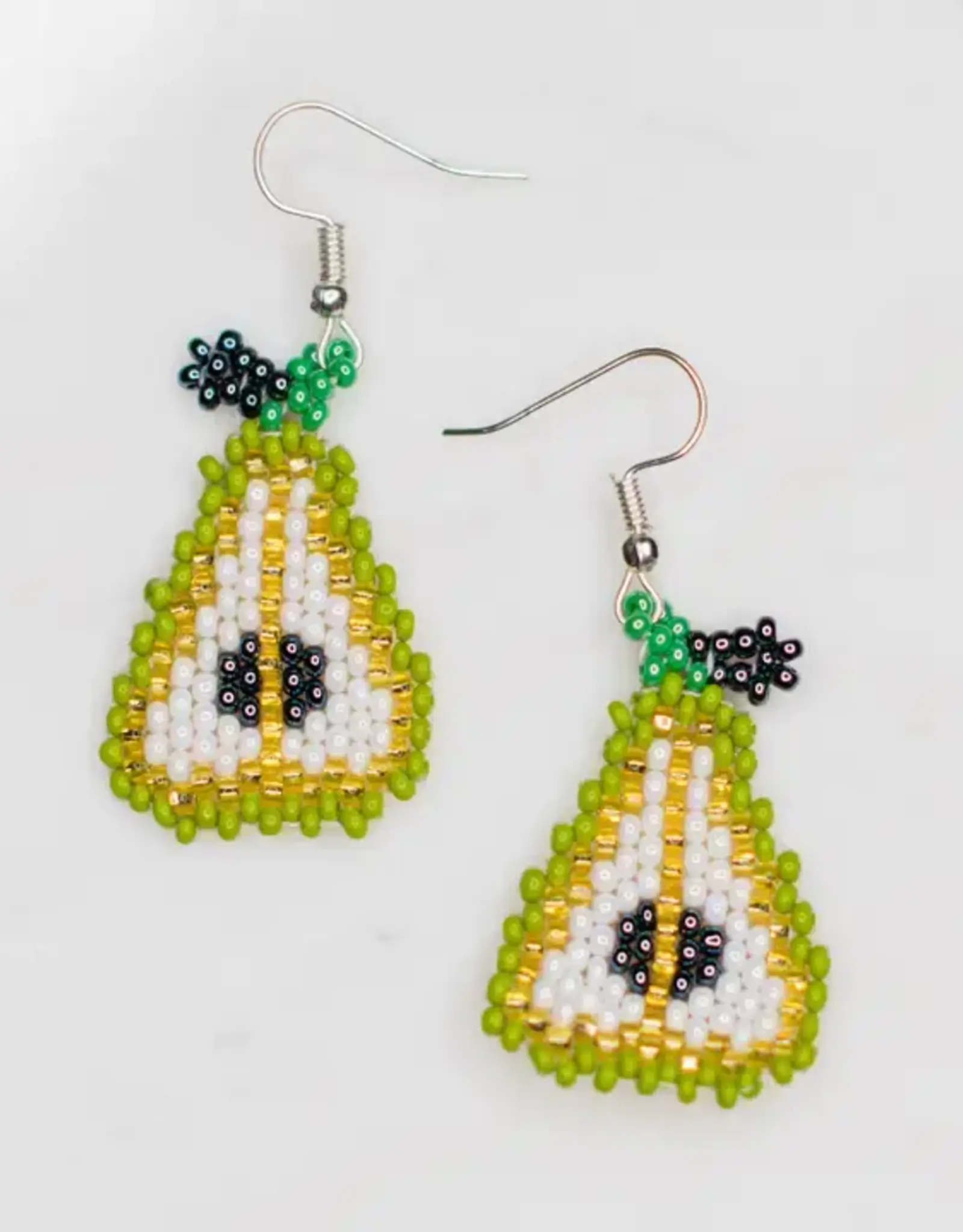 Lucia's Imports Pear Earrings