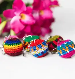Lucia's Imports Mini Hacky Sack Keychain