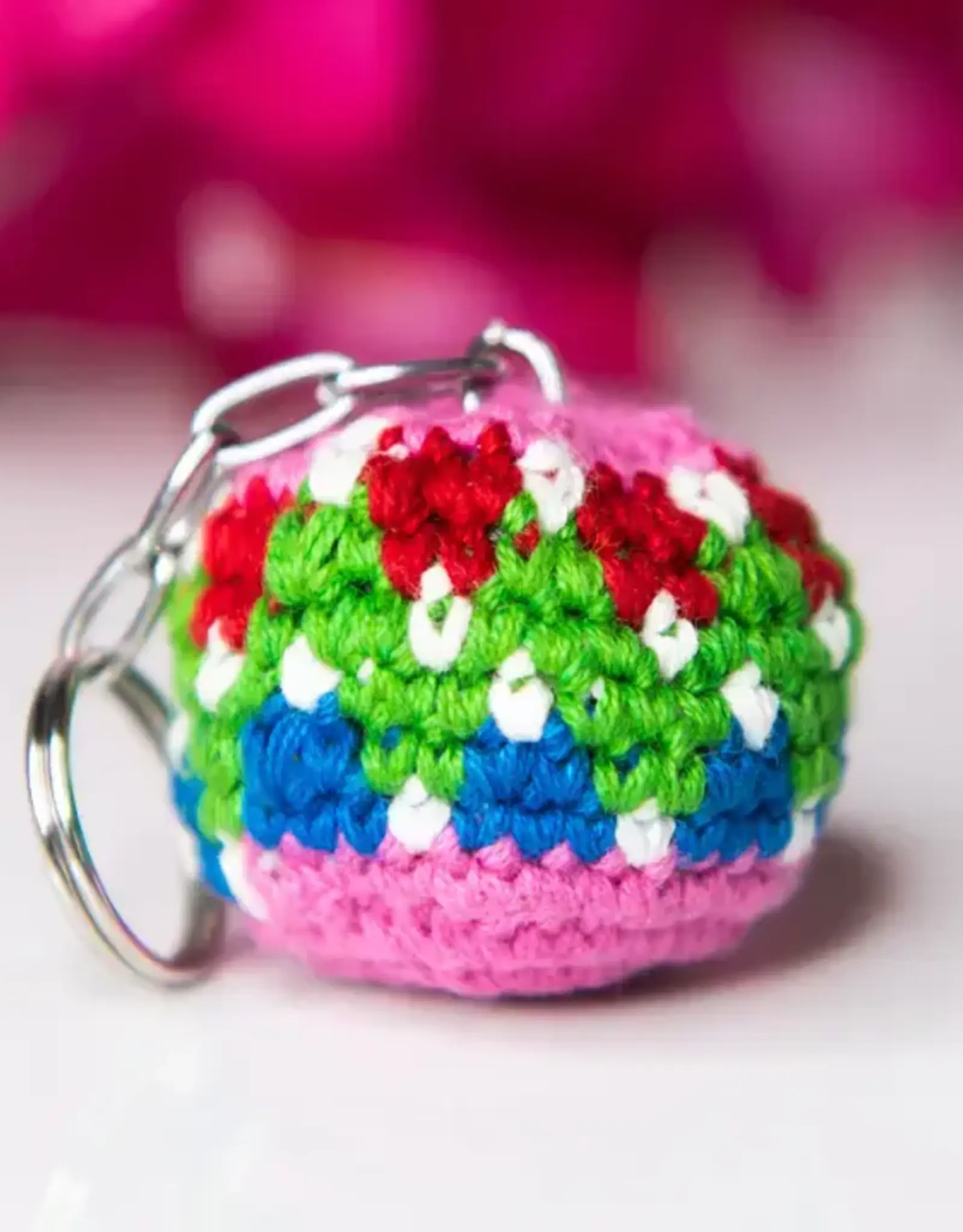 Lucia's Imports Mini Hacky Sack Keychain