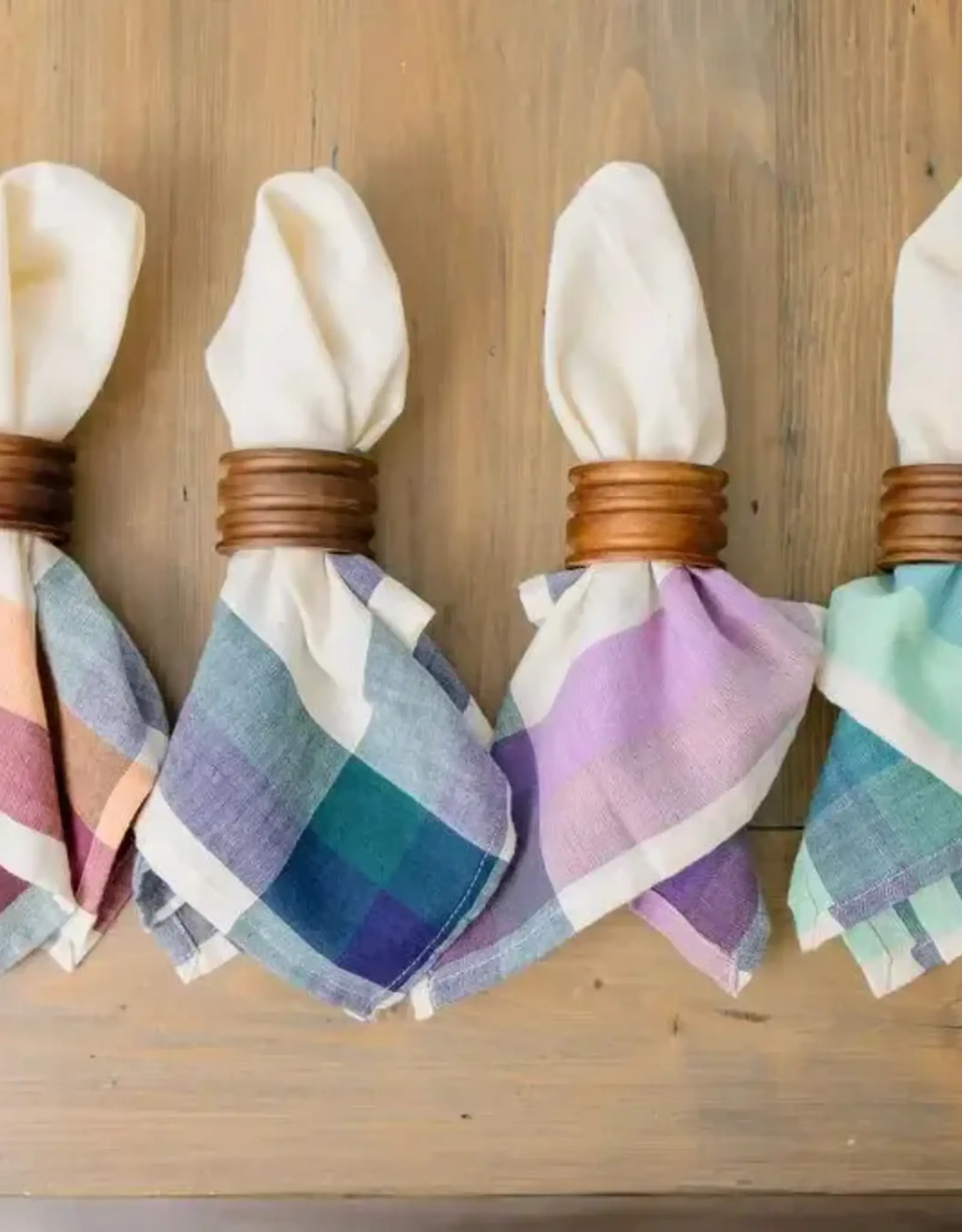 Sustainable Threads Clove Handwoven Cotton Napkins - Set of 4
