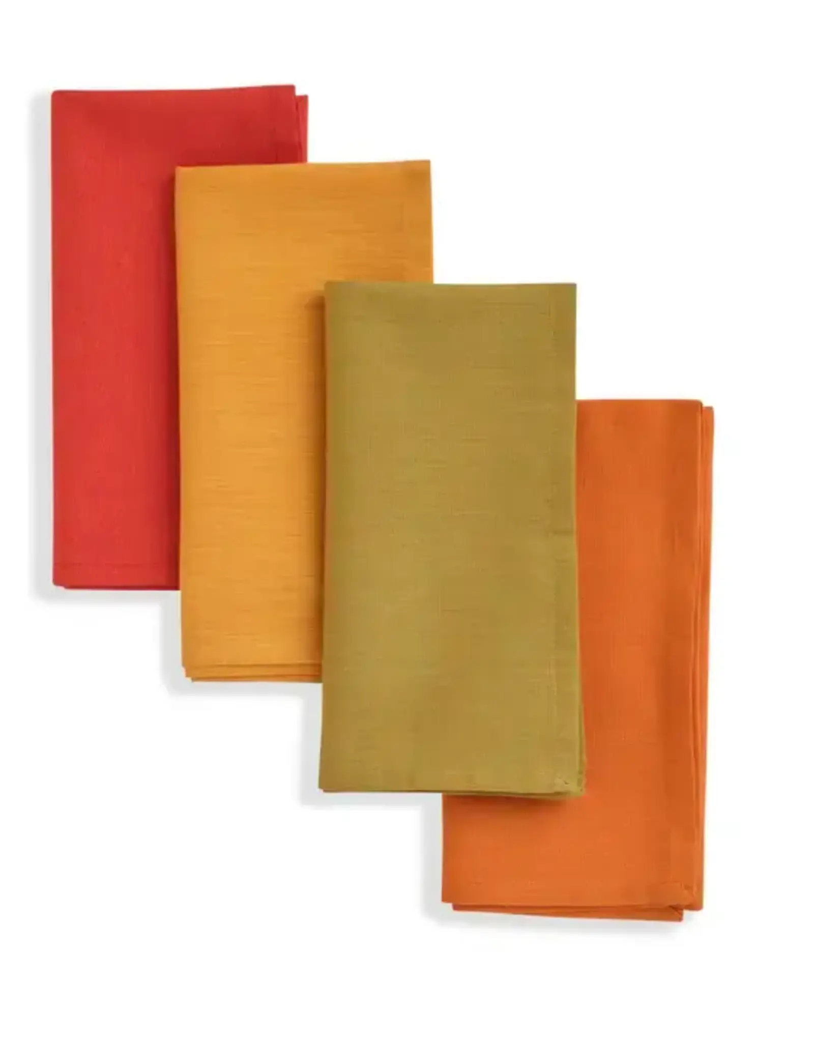 Sustainable Threads Harvest Handwoven Cotton Napkins - Set of 4