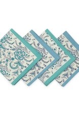 Sustainable Threads Ivy Waters Hand Block Printed Cotton Napkins - Set of 4