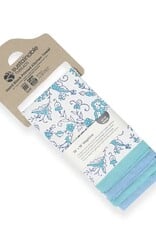 Sustainable Threads Ivy Waters Hand Block Printed Cotton Napkins - Set of 4