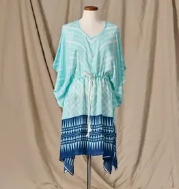 Ten Thousand Villages Lahar Geometric Kaftan
