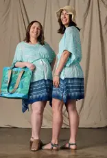 Ten Thousand Villages Lahar Geometric Kaftan