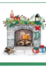 Quilling Card Quilled Cozy Holiday Fireplace Card