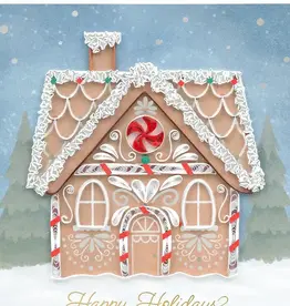 Quilling Card Quilled Gingerbread House Card