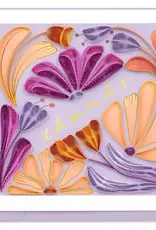 Quilling Card Quilled Bold Floral Thank You Card