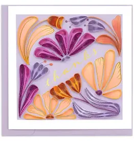 Quilling Card Quilled Bold Floral Thank You Card