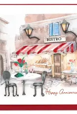 Quilling Card Quilled Bistro Anniversary Card