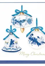 Quilling Card Quilled Delft Blue Ornaments Card
