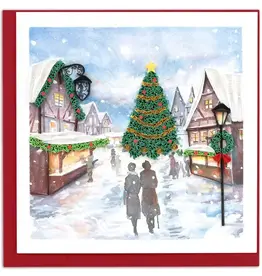 Quilling Card Quilled Holiday Market Card