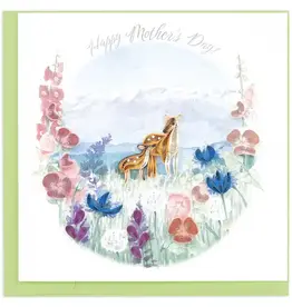 Quilling Card Quilled Mother's Day Meadow Card