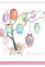 Quilling Card Quilled Easter Tree Card