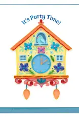 Quilling Card Quilled Cuckoo Clock Birthday Card