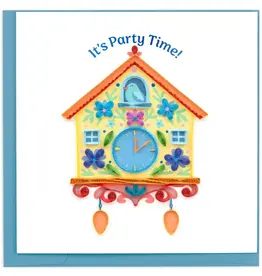 Quilling Card Quilled Cuckoo Clock Birthday Card