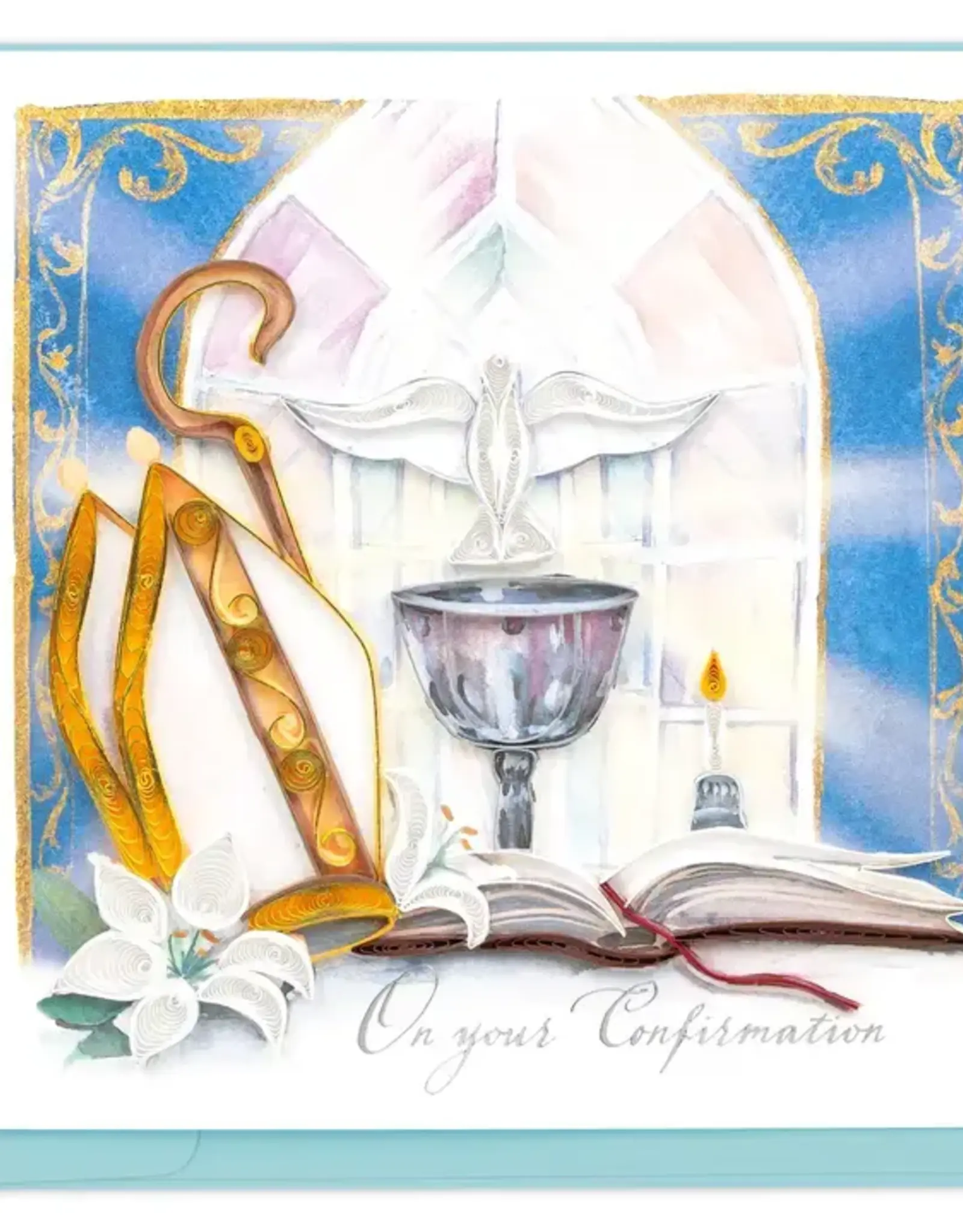 Quilling Card Quilled Confirmation Card
