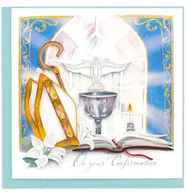Quilling Card Quilled Confirmation Card