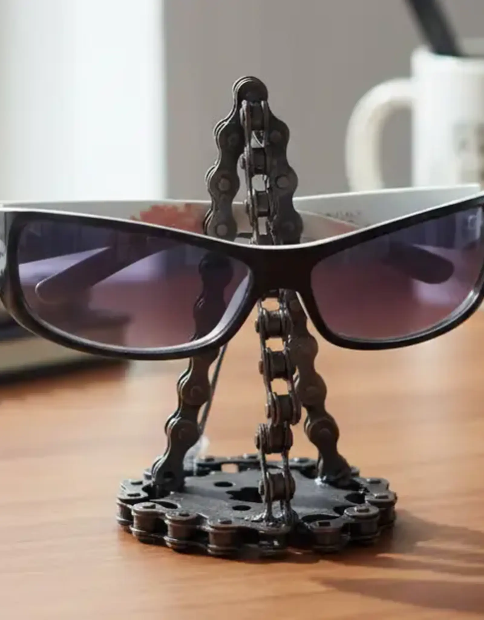 Hopes Unlimited Bike Chain Eyeglass Stand