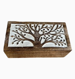 Hopes Unlimited Whitewashed Tree Box