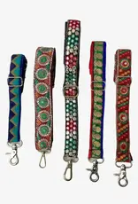 Ganesh Himal Handcrafted Recycled Sari Removable Bag Strap - Assorted