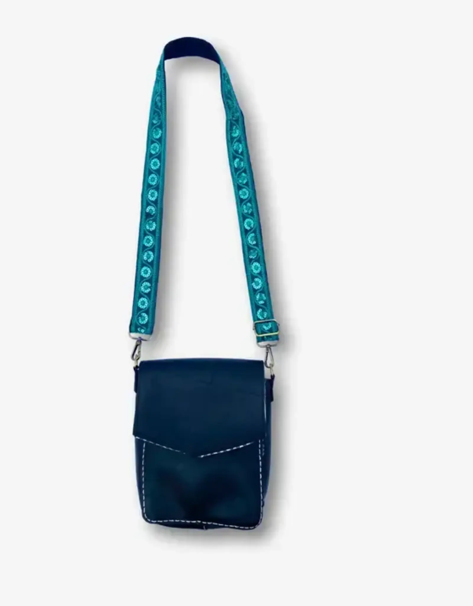 Ganesh Himal Handcrafted Recycled Sari Removable Bag Strap - Assorted