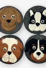 Ganesh Himal Dog Felt Trivet - Assorted