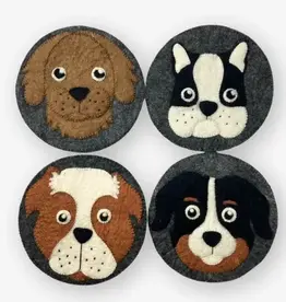 Ganesh Himal Dog Felt Trivet - Assorted