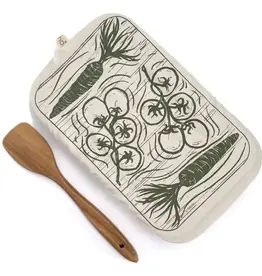 Halo Dish Covers Halo Bowl Cover Farm to Table Print  - Rectangle Cover