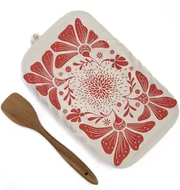 Halo Dish Covers Halo Bowl Cover Retrobloom Print  - Rectangle Cover