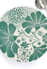 Halo Dish Covers Halo Bowl Cover Retrobloom Print  - Large Single Cover