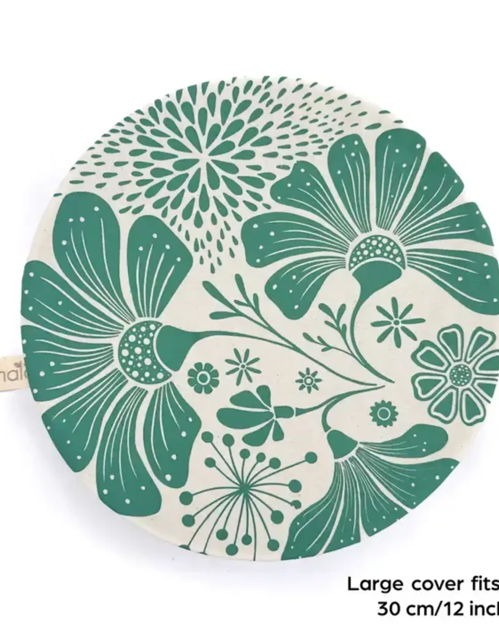 Halo Dish Covers Halo Bowl Cover Retrobloom Print  - Large Single Cover