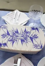 Halo Dish Covers Halo Bowl Cover Flower Print  - Rectangle Cover