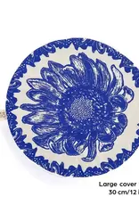Halo Dish Covers Halo Bowl Cover Flower Print  - Large Single Cover