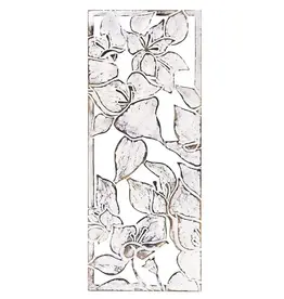 Balizen White Bougainvillea Wooden Wall Art
