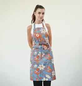 Balizen Passion Flower Blue Spice Apron