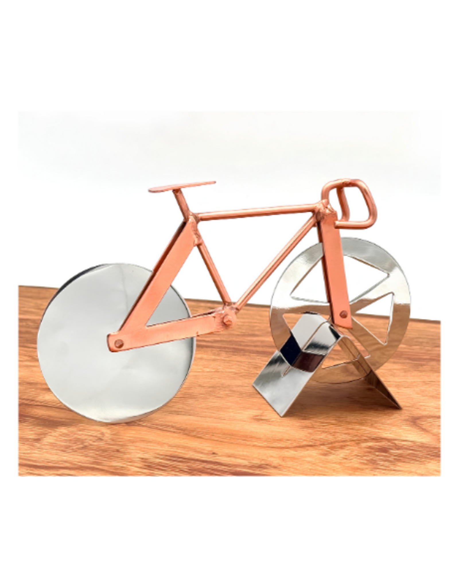 Hopes Unlimited Bicycle Pizza Cutter with Stand