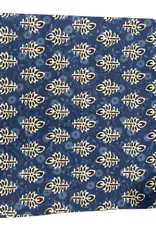 Hopes Unlimited Printed Cotton Napkins Blue & Brown Floral