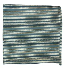 Hopes Unlimited Printed Cotton Napkins Blue Stripes