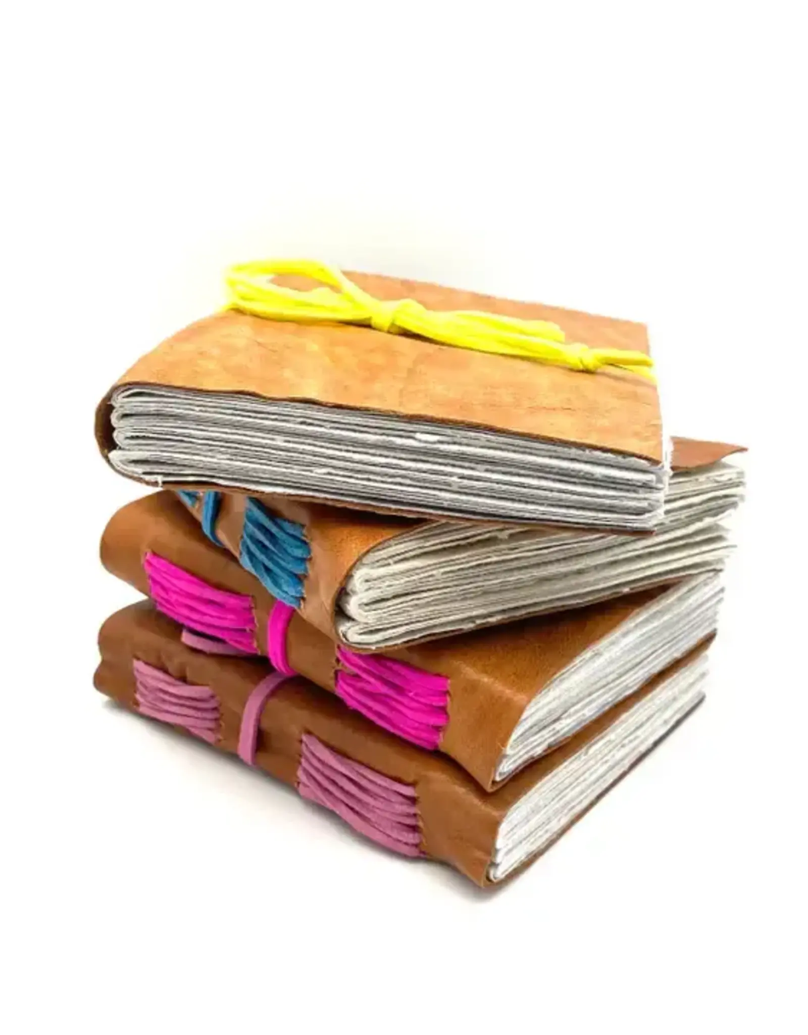 Papillon Leather Color Splash Journal (Assorted Colors)