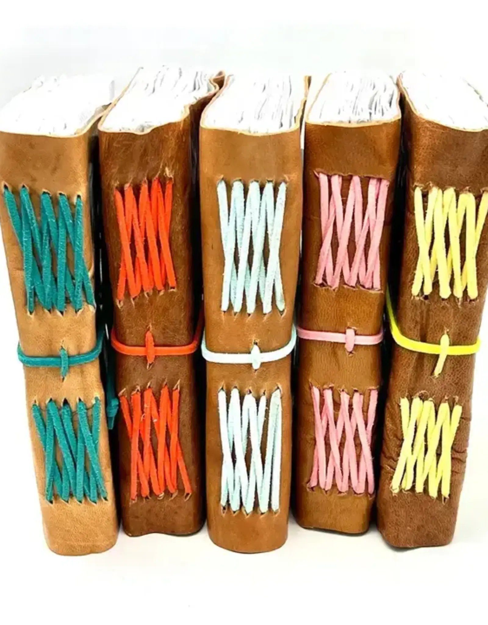 Papillon Leather Color Splash Journal (Assorted Colors)